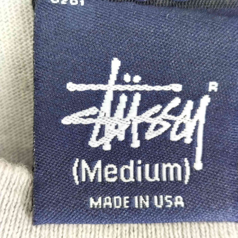 ステューシー Stussy 00S OLD 両面プリント S/S Tシャツ 紺タグ MADE IN USA メンズ import:M