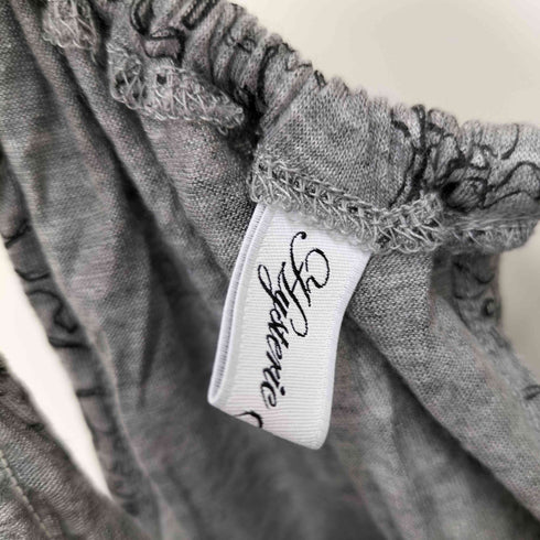 ヒステリックグラマー HYSTERIC GLAMOUR 00S 総柄 スカル プリント モダール キャミ ワンピース Y2K レディース FREE