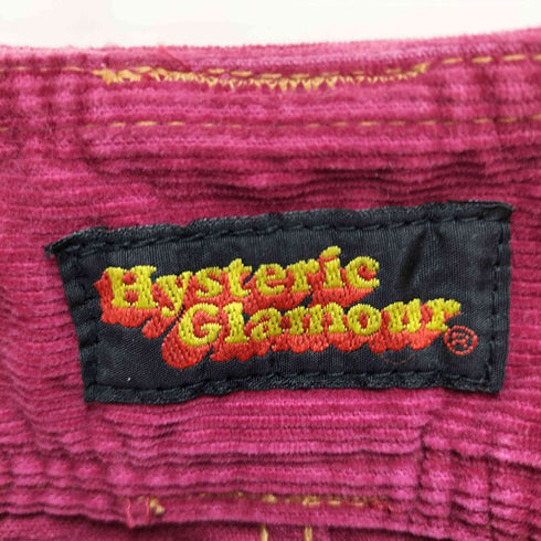 ヒステリックグラマー HYSTERIC GLAMOUR 00S ブッシュ ポケット 細畝 コーデュロイ タイト スカート Y2K レディース JPN:S