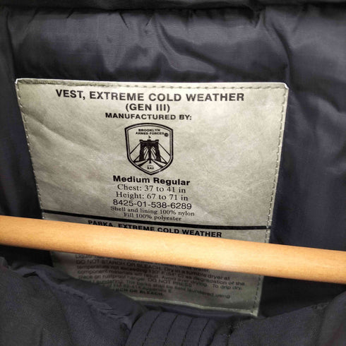 エクワックスゲンスリー ECWCS GEN3 BAF社 E.C.W.C.S GEN3 Level7 Type PrimaLoft Vest メンズ MEDIUM REGULAR