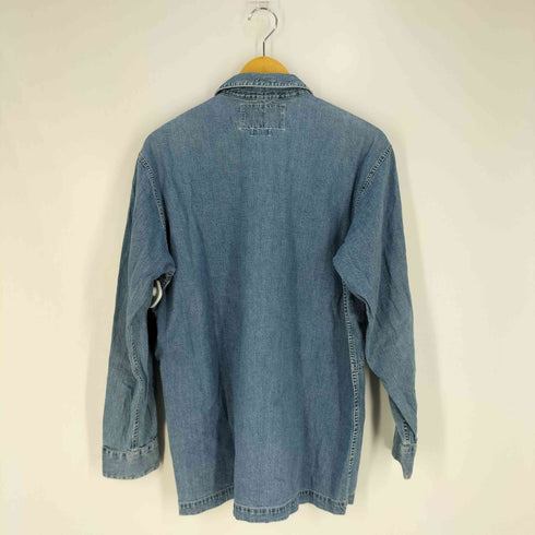 ポロスポーツラルフローレン POLO SPORT RALPH LAUREN 90s ジャケットディテール デニムシャツ メンズ import:M
