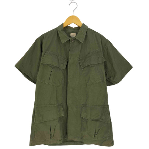 ユーエスアーミー U.S. ARMY 70s MACSHORE CLASSICS社製 ジャングルファティーグ ジャケット メンズ SMALL-SHORT