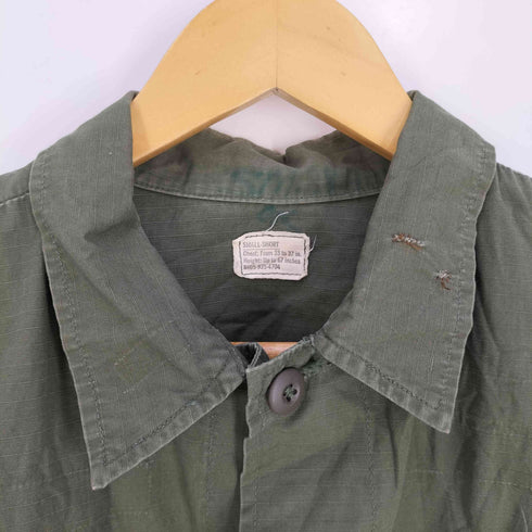 ユーエスアーミー U.S. ARMY 70s MACSHORE CLASSICS社製 ジャングルファティーグ ジャケット メンズ SMALL-SHORT