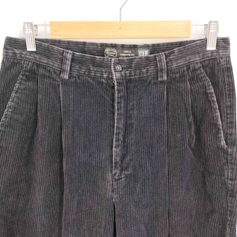 ギャップ Gap 90-00s OLD GAP オールド relaxed fit 2タック コーデュロイパンツ メンズ 32/32