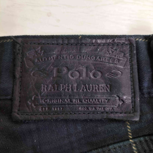 ポロラルフローレン POLO RALPH LAUREN SULLIVAN SLIM DUNGAREES チェック チノパン メンズ 33/30
