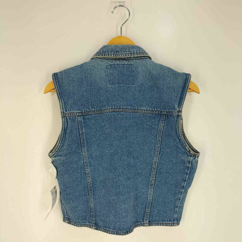 JEANWORKS デニムベスト レディース import:M