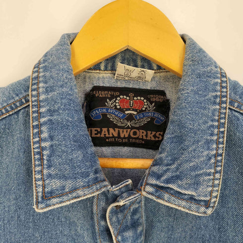 JEANWORKS デニムベスト レディース import:M