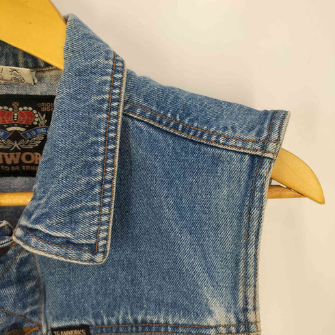 JEANWORKS デニムベスト レディース import:M