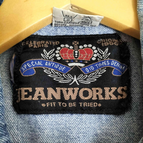 JEANWORKS デニムベスト レディース import:M