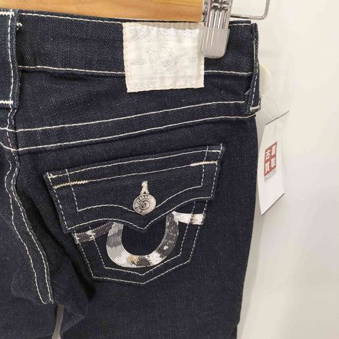 トゥルーレリジョン TRUE RELIGION MADE IN USA ブーツカットデニム スパンコール y2k レディース US:24