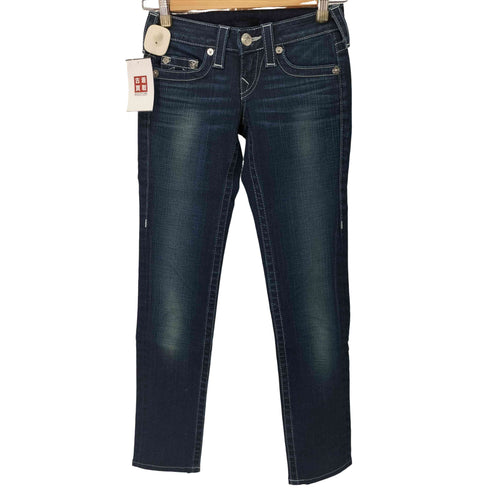 トゥルーレリジョン TRUE RELIGION MADE IN USA ストレートデニムパンツ y2k レディース US:23