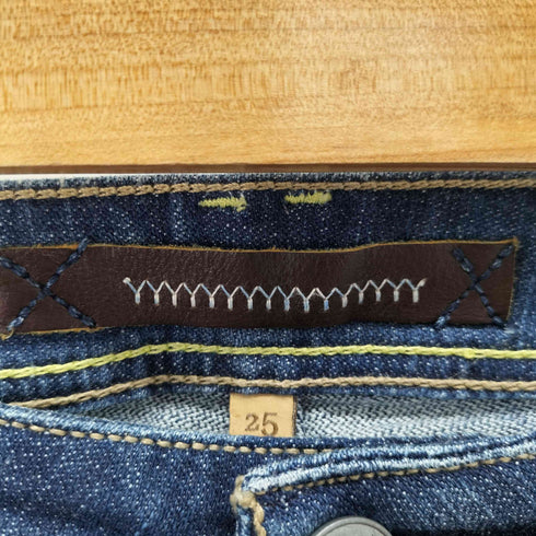 ヤヌーク YANUK DREAMER STITCH ローライズデニムパンツ レディース US:25