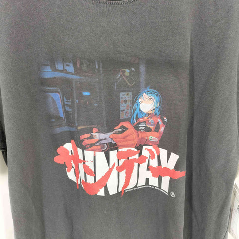 SUNDAY O FF CLUB Play AKIRA Short Sleeve メンズ import:L