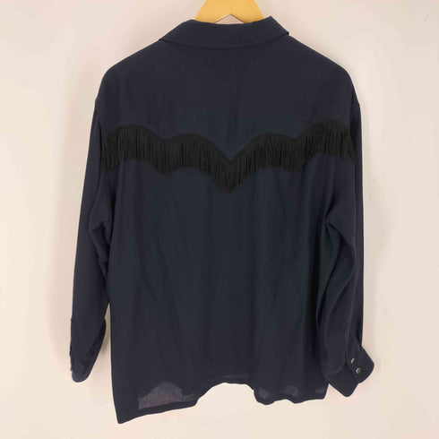 トーガビリリース TOGA VIRILIS Viyella fringe shirt メンズ