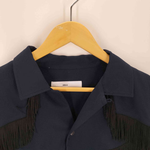 トーガビリリース TOGA VIRILIS Viyella fringe shirt メンズ