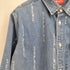 シュプリーム Supreme 20AW Logo Stripe Jacquard Denim Shirt メンズ import:L