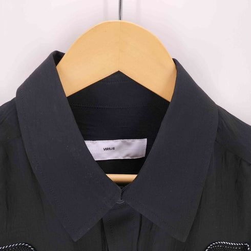 トーガビリリース TOGA VIRILIS ACETATE TWILL SHIRT メンズ 48