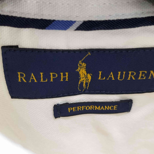 ラルフローレン RALPH LAUREN スモールポニー刺繍 ボタンダウン S/S シャツ レディース import:XL