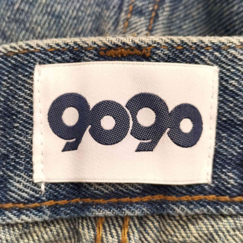 ナインティナインティ 9090 King Logo Vintage Like Denim メンズ JPN:L