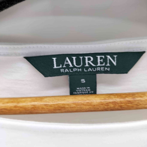 ローレンラルフローレン LAUREN RALPH LAUREN メッシュ切替カットソーワンピース レディース import:S