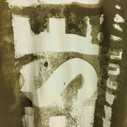 ディーゼル DIESEL ペイント ロゴ クルーネック 半袖 Tシャツ メンズ import:M