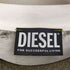 ディーゼル DIESEL ペイント ロゴ クルーネック 半袖 Tシャツ メンズ import:M