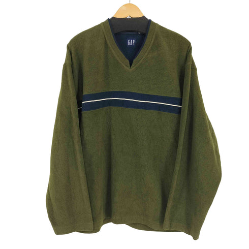 ギャップ Gap Vネック フリースカットソー メンズ import:XL