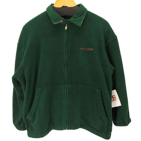 ポロスポーツラルフローレン POLO SPORT RALPH LAUREN ロゴ刺繍 フルジップフリースジャケット メンズ import:M