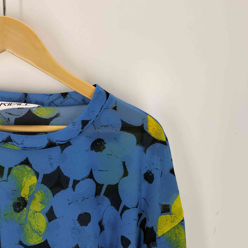 キディル KIDILL DOCKING SHEER FLOWER LONG SLEEVE T-SHIRT レディース JPN:XL