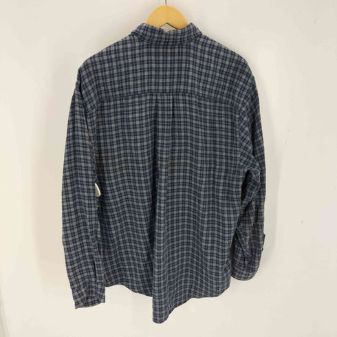 ストラクチャー STRUCTURE ボタンダウンチェックシャツ メンズ import:M
