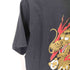 和柄 ドラゴン プリントTシャツ メンズ import:L
