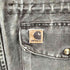 カーハート Carhartt 2003年 YKKジップ ブランケットライナーフェードビッグシルエット ダック地 SANTA FE COAT メンズ