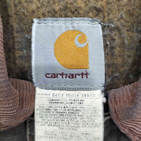 カーハート Carhartt 2003年 YKKジップ ブランケットライナーフェードビッグシルエット ダック地 SANTA FE COAT メンズ