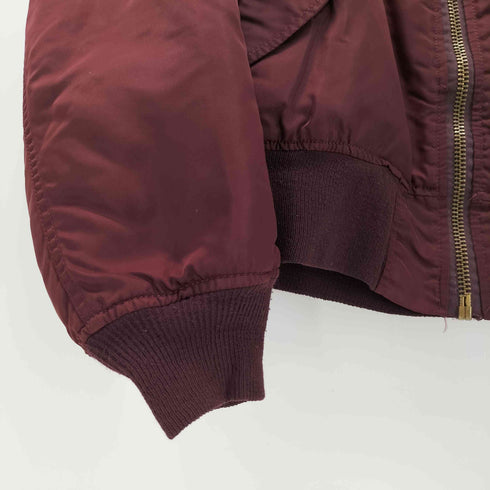 アルファインダストリーズ ALPHA INDUSTRIES USA製 MA-1 フライト ジャケット メンズ import:M
