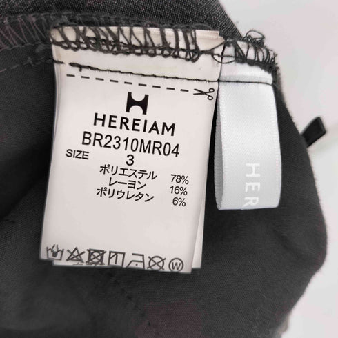 HEREIAM 撥水/ストレッチタスランワークパンツ レディース JPN:3