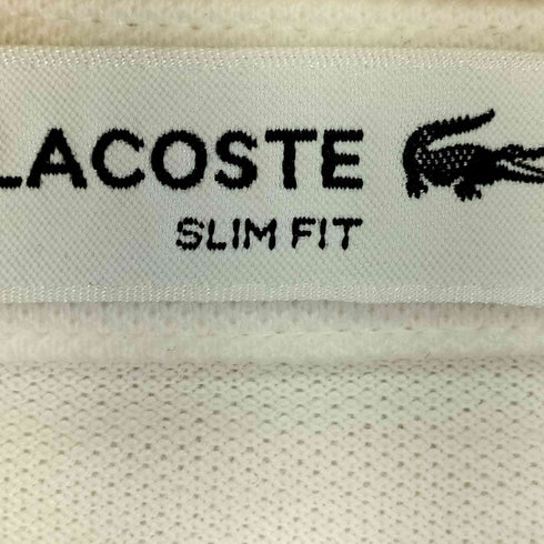 ラコステ LACOSTE SLIM FIT ワンポイント刺繍 S/S ポロシャツ レディース JPN:40