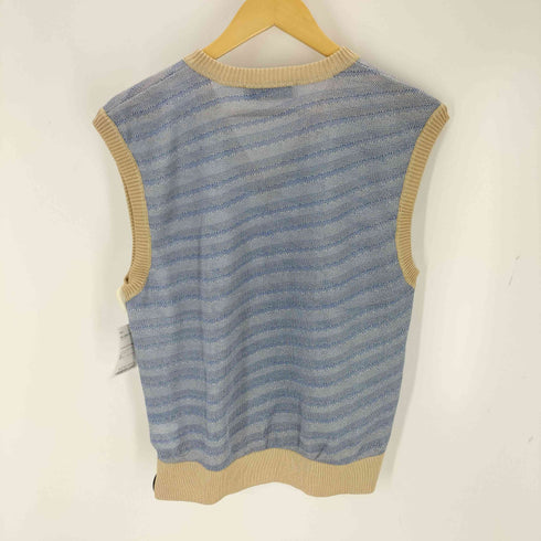 アワーレガシィー OUR LEGACY CARTOON STATIC STRIPE KNITTED VEST メンズ 50