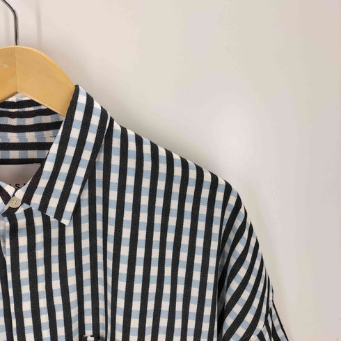シセ Sise BIG POCKET STRIPE SHIRTS メンズ