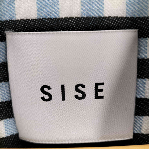 シセ Sise BIG POCKET STRIPE SHIRTS メンズ
