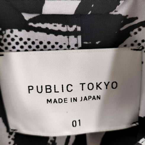 パブリックトウキョウ PUBLIC TOKYO マルチプリントオーバーシャツ メンズ 01