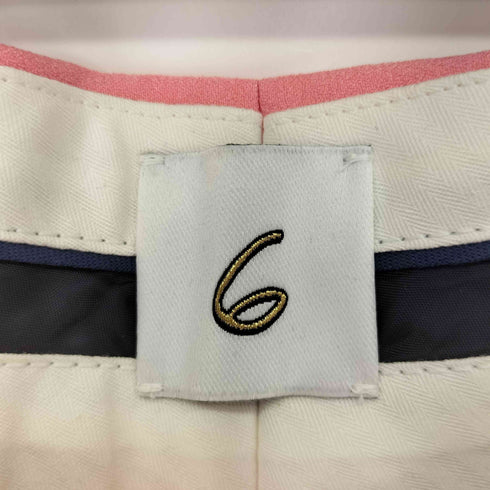 ロクビューティーアンドユースユナイテッドアローズ 6 BEAUTY & YOUTH UNITED ARROWS GEORGETTE TUCK PANTS 2 レディース 36