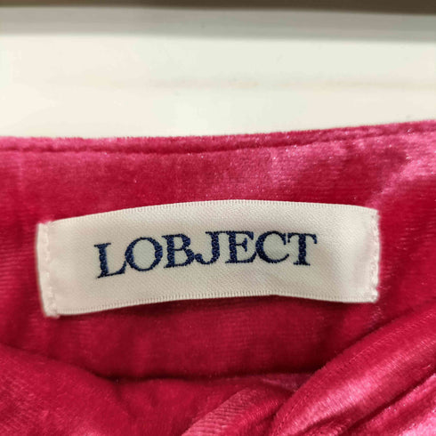 LOBJECT ベロアパンツ レディース
