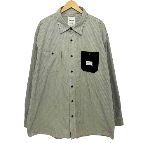スミスアメリカン SMITHS AMERICAN T/Cツイル 切替ポケット ワークシャツ メンズ 5L