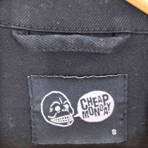 チープマンデー CHEAP MONDAY ブラックデニムジャケット メンズ JPN:S