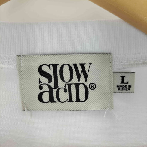 slow acID プリントTシャツ メンズ JPN:L