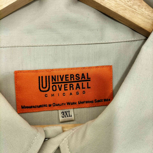 ユニバーサルオーバーオール UNIVERSAL OVERALL U2213158 WORKER's SHIRT ワーカーズシャツ メンズ 3XL