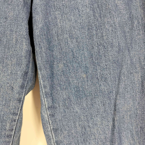 ポロラルフローレン POLO RALPH LAUREN 90-00s メキシコ製 POLO DENIM ポロデニム 2タック ワイドテーパード デニムパンツ メンズ 35×30