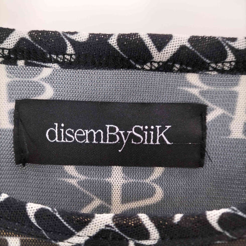 disembysiik Logo Sheer Slim Fit Tops レディース