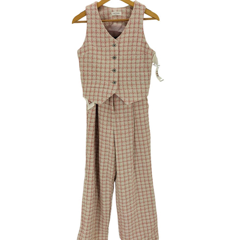 CALNAMUR TWEED CHECK BEST レディース JPN:M