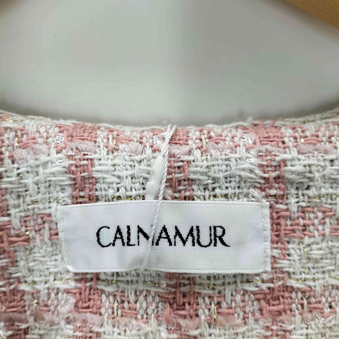 CALNAMUR TWEED CHECK BEST レディース JPN:M
